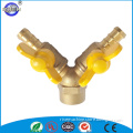 superior butterfly handle laite 2 way cw617n brass gas valve